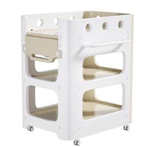 ULOP Youlebo Baby Care diapers, baby strokes and changes diapers, mobile newborn bath cribs