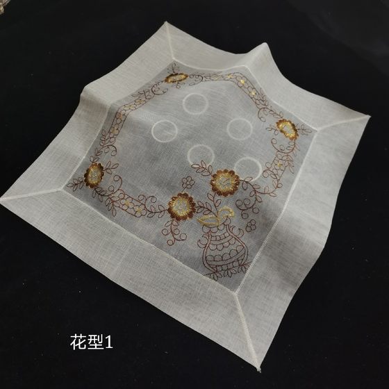 欧式轻奢茶盘盖巾多用万能盖布电饭锅电饭煲床头柜防尘布布艺餐巾