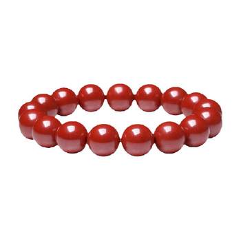 GLTEN cinnabar purple gold sand women's transport bead bracelet