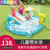 Intex, надувной бассейн, аквапарк для игр в воде