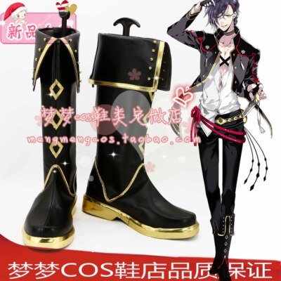 taobao agent Number 2389 Swordsman Dance Akimotos COSPLAY Shoe COS Anime Shoes to Custom