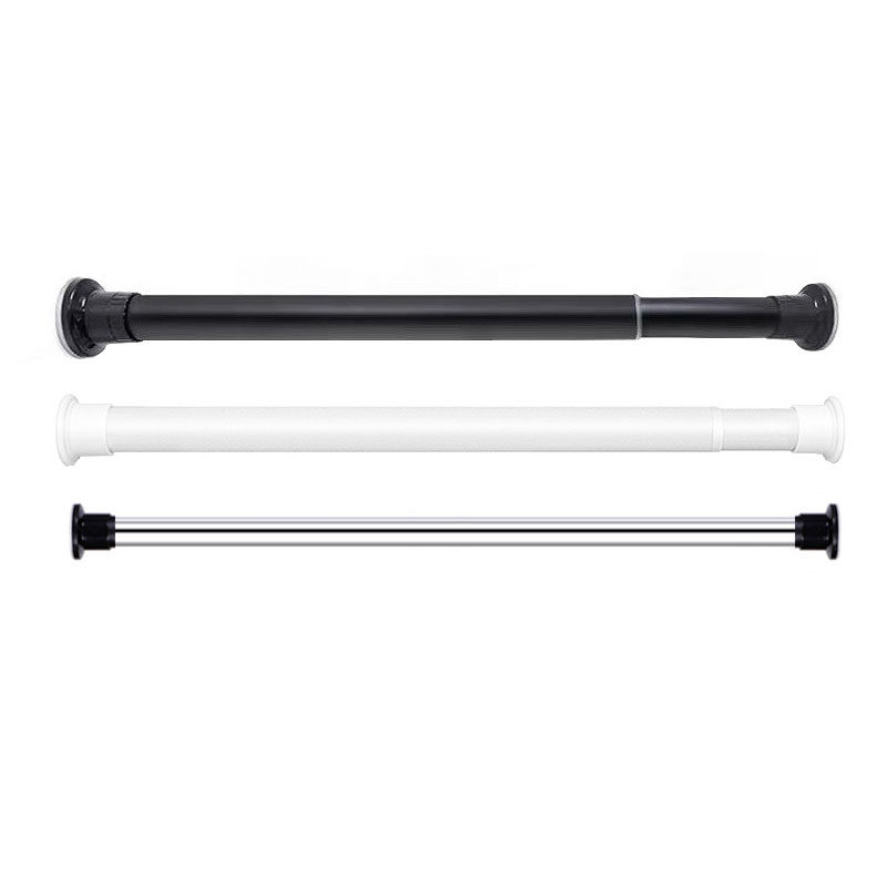 Curtain Rod Without Punching - Bedroom Hook Type Extra Long Living Room ...