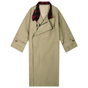 
Luoluo introduction, high-end trench coat, Korean style jacket, 2025 new autumn clothes, loose khaki small one