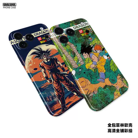 Goku and Gohan Dragon Ball Z 15 Phone Cases for iPhone 17, 16, 15, 14 and 13