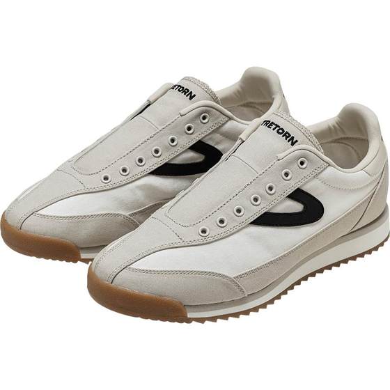 
[Ten Billions] TRETORN lazy shoes canvas shoes slip-on shoes for men and women couples free lace-up moral training shoes