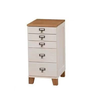 
Chenning Wooden Japanese-style solid wood mini chest cabinet bedroom classification storage cabinet five dou nine dou storage side cabinet simple cabinet