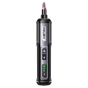 
Deli electric screwdriver rechargeable household automatic multi-function screwdriver small electric batch lithium electric drill tool set
