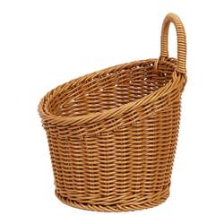 ANNAHOUSE Home Furnishing Center imitation rattan kitchen ginger and garlic storage basket retro wall hanging basket portable small flower basket kitchen utensils