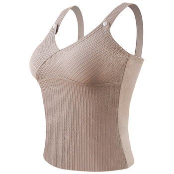 Nursing camisole no need to wear underwear with fixed cup