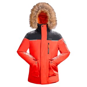 
Decathlon flagship store children's warm cotton jacket boys and girls jacket thickened jacket plus velvet cotton jacket cotton jacket KIDS