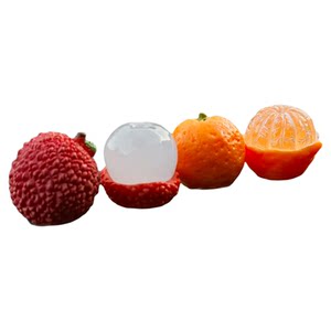 
Big orange Italian small orange car ornaments healing apple ornaments car center console display screen ornaments