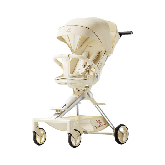 
Ying's baby high-view stroller is lightweight, foldable, and can sit and lie down in two-way baby walking artifact Ying's official flagship store