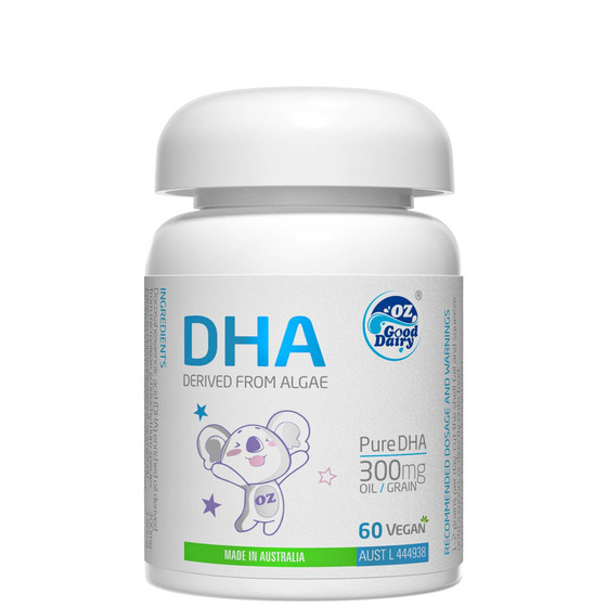 Aole Rushuang organic high content dha algae oil 60 capsules strengthened children's plant soft capsules seaweed oil for adults