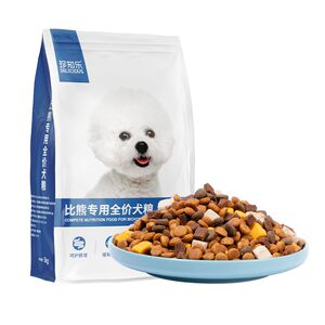 
Bichon Frize special dog food 10*0.5kg for puppies, small dogs, adult dogs, full price freeze-dried flagship store, smooth hair and gastrointestinal 5kg