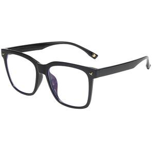 
Anti-blue radiation black frame glasses for men with degree computer eye protection eye frame for women trendy mobile phone myopia glasses