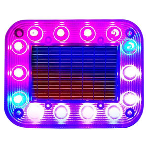 Solar warning flash lights, large trucks, motorcycles, electric vehicles, strong magnetic and width, anti-rear-finish flash lights, no wiring
