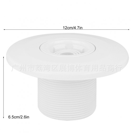 厂家现货供应 游泳池设备布水口给水口 水疗胶膜池回水口排水口