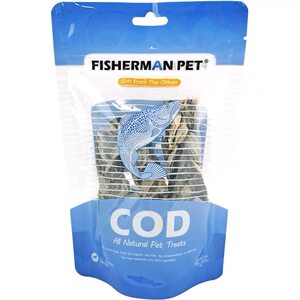 
Fisherman Pet fisherman ranch pet snacks deep sea cod skin dog teeth cleaning dog cat freeze-dried snacks