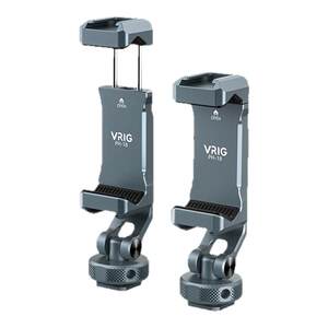 PH-18 hot shoe metal mobile phone clip aluminum alloy multi-function camera mobile phone holder external display monitor suitable for DJI RS stabilizer dual cold shoe fixed live broadcast photography expansion accessories