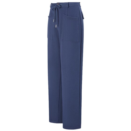 Fitness girl loose wide -leg sports pants, high waist, thin casual running yoga training network red worker lightweight pants tide