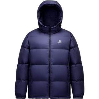 
Camel Men's Couple Style Down Jacket Men's 2025 New Winter Hooded Water-Repellent Warm Bread Jacket