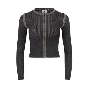 
[Self-operated] Adidas/Adidas SWEATER JKT W sports knitted cardigan sweater KR5037