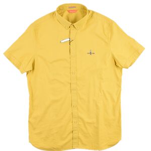 Biyin Lefen counter men's genuine summer cotton ammonia comfortable knitted casual short sleeved shirt 362180445