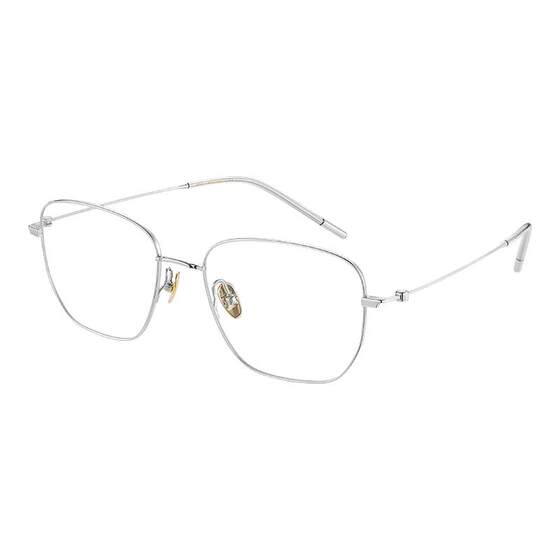[26 new products] Wooden ninety titanium metal thin frame glasses polygonal ultra-light high-end frame MJ12FN1108