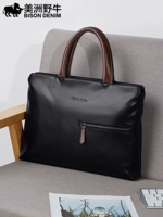 Кожаный ноутбук для отдыха, сумка, из натуральной кожи, бизнес-версия, воловья кожа