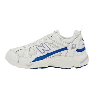 
NewBalance nb official children's shoes 4 to 7 years old middle-aged children's autumn spliced ​​white shoes casual sports shoes 878