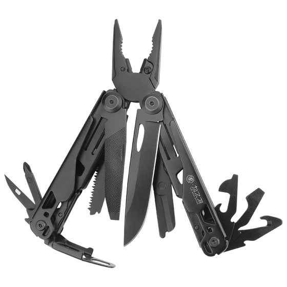 For the defense, the pioneer outdoor multi-function tool pliers on board emergency camping Swiss army knife folding knife scissors