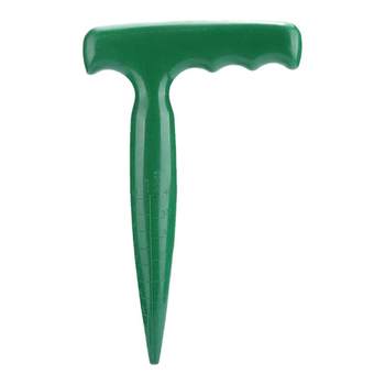 Home gardening hole digger hole punch seeder with scale for sowing and fertilizing cutting seedling nursery tools