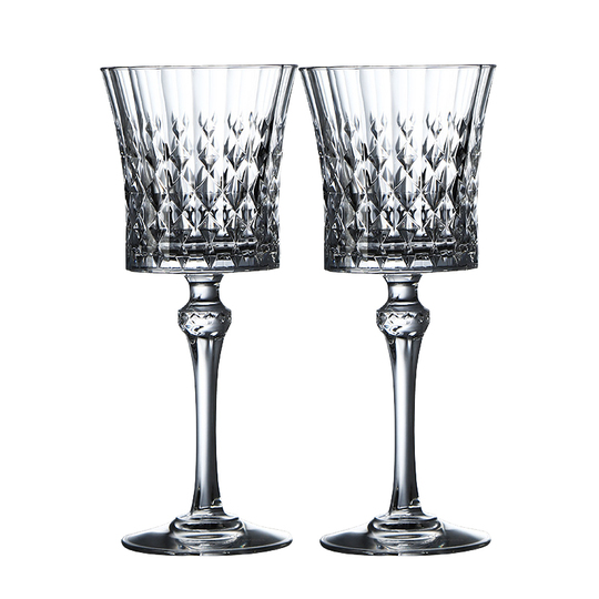 Xizhe Crystal Wine Glasses - 2-Piece European Style Set