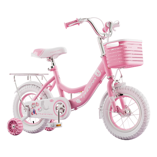 Bicicletta Per Bambini 12-20 Pollici - Per Ragazze E Ragazzi 2-9 Anni, Telaio In Acciaio, Freni Sicuri, Ruote Ausiliarie - 8