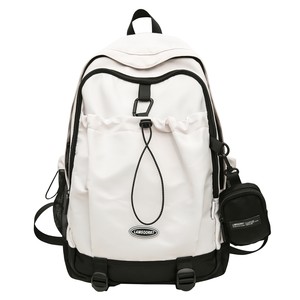 
High-value school bag for male college student Korean versatile high school student backpack for female outdoor leisure travel backpack for male