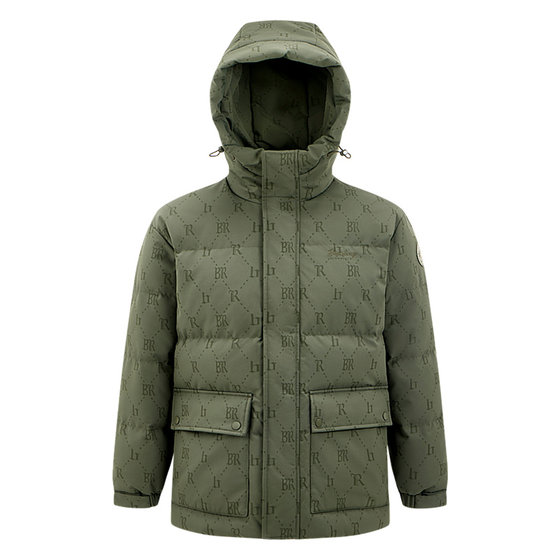 
Bosideng down jacket men's winter new hot style classic casual thickened short cold-proof hooded warm jacket trendy