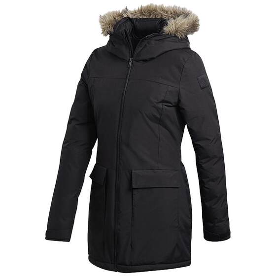 Adidas/Adidas authentic new seasonal style women's windproof thickened warm cotton coat CY8607

