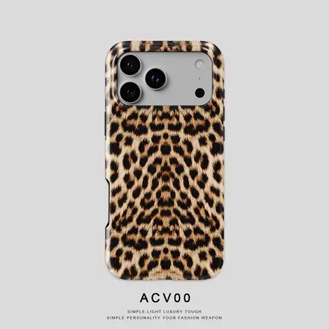 Leopard Print Case 21 Phone Cases for iPhone 17, 16, 15, 14 and 13
