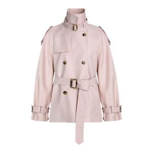 Fano Art Department Short Loose-Leaf Removable Epatch Classic Short Trench Coat Women's Small Autumn 2025