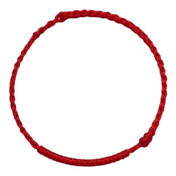 This destiny year red rope bracelet female couple red rope foot chain
