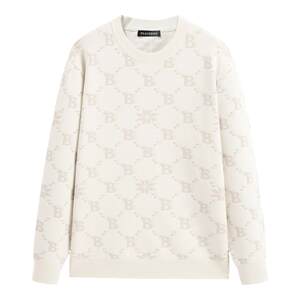 Peacebird men's sweater winter full version letters presbyterian sweater trendy round neck loose pullover casual sweater