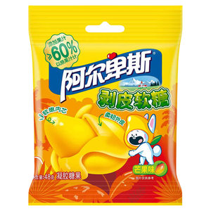 
Alpine mango peeled gummies are rich in vitamin C and mixed flavors are added to the animal fruit gel candy.