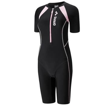 
arena Arena short-sleeved flat-angle one-piece swimsuit women