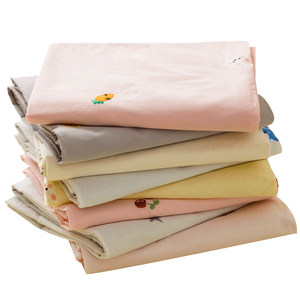 
Class A embroidery wash pure cotton children's bed cover pure cotton single piece baby bed cover mattress protective cover custom made