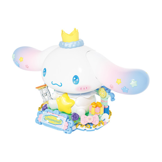 
TOPTOY Chinese building blocks big-eared dog sleep time assembled building blocks cinnamon dog peripheral ornaments toys gifts