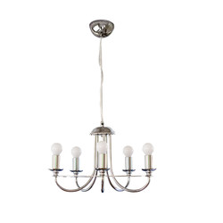 Lynn's medieval Bauhaus style chandelier