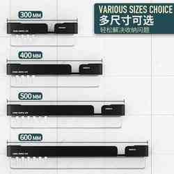 Two Pieces of Wrought Iron No-Drill Bathroom Shelves Bathroom Wall Shelf Steel Rack