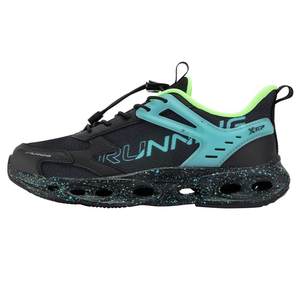 Xtep children's shoes for boys' cushioning running shoes for autumn new big children's tail buckle running shoes soft sole children's sports shoes