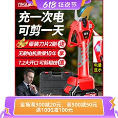 Электроножницы по металлу 东成德国赢领电动剪刀果树修枝剪充电式强力园林锂电剪刀剪树枝电