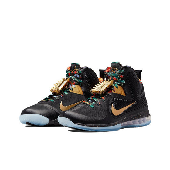 老东西 Nike 詹姆斯9 LBJ9 黑金 王座 复刻 篮球鞋 DO9353-001